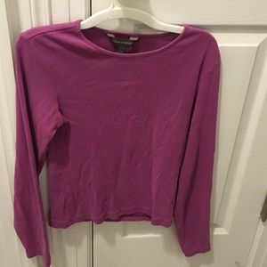Banana Republic Long sleeve tee purple Small S